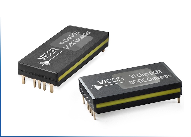 Vicor introduces two new DCMs in a ChiP Package